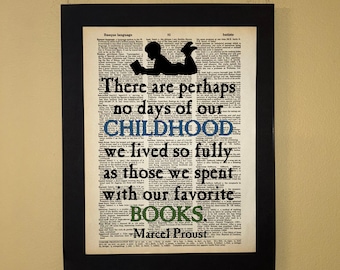 There are perhaps no days of our childhood we lived so fully as those we spent with our favorite books; Gifts for librarians; readers