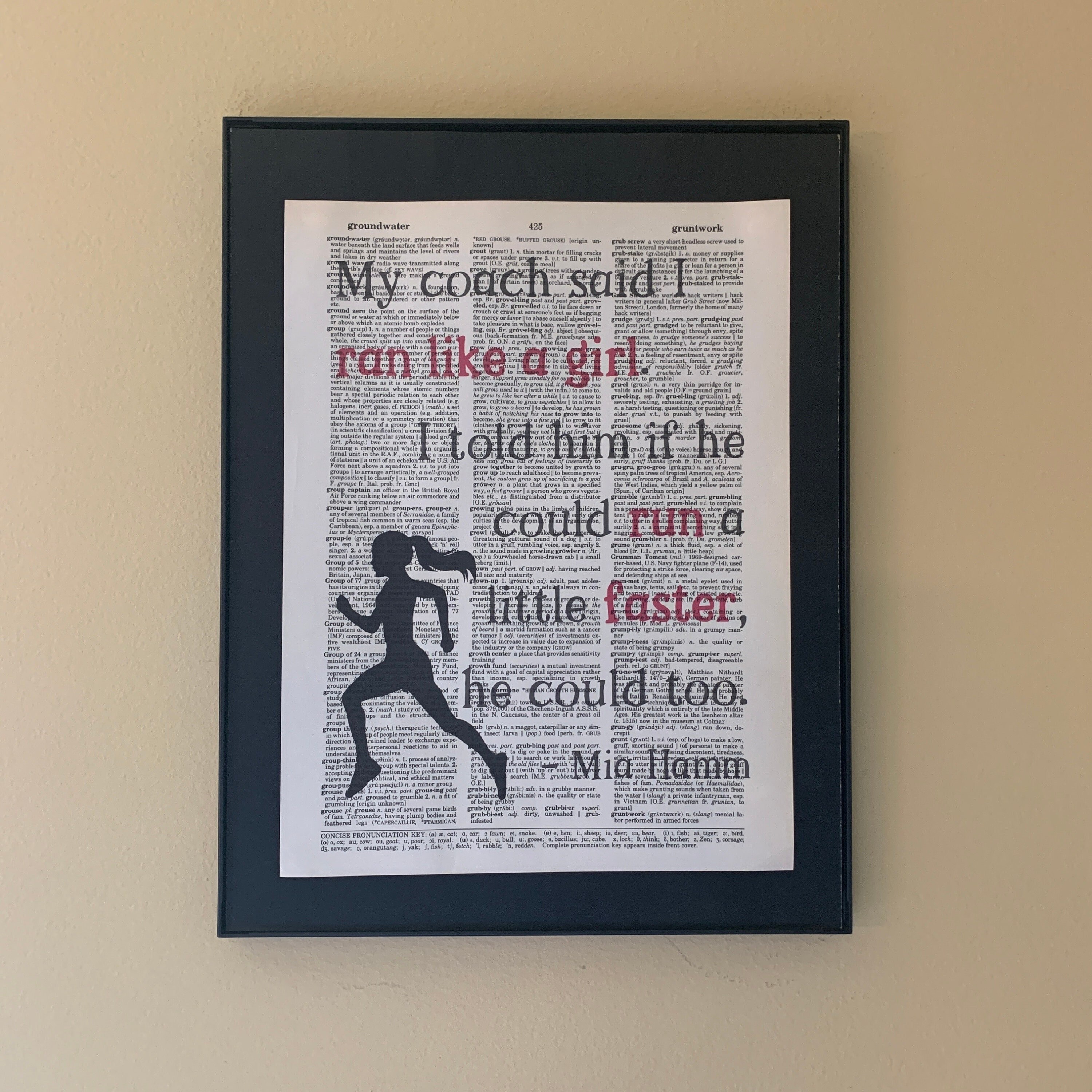 My Coach Said I Run Like A Girl Mia Hamm Quote Women Etsy My Coach Said I Run Like A Girl Mia Hamm Quote Women Etsy