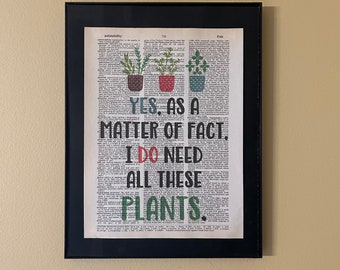 Yes as a matter of fact I do need all these plants; gifts for gardeners; porch decor; green thumb