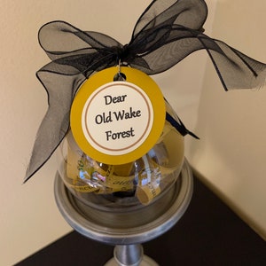 Wake Forest University Alma Mater Ornament; WFU; Demon Deacons