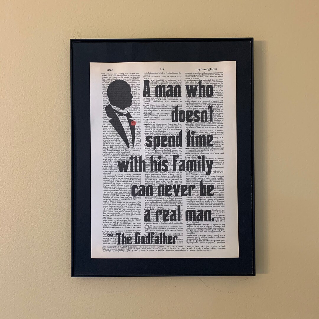 A Man Who Doesn't Spend Time With His Family Can Never Be a Real Man
