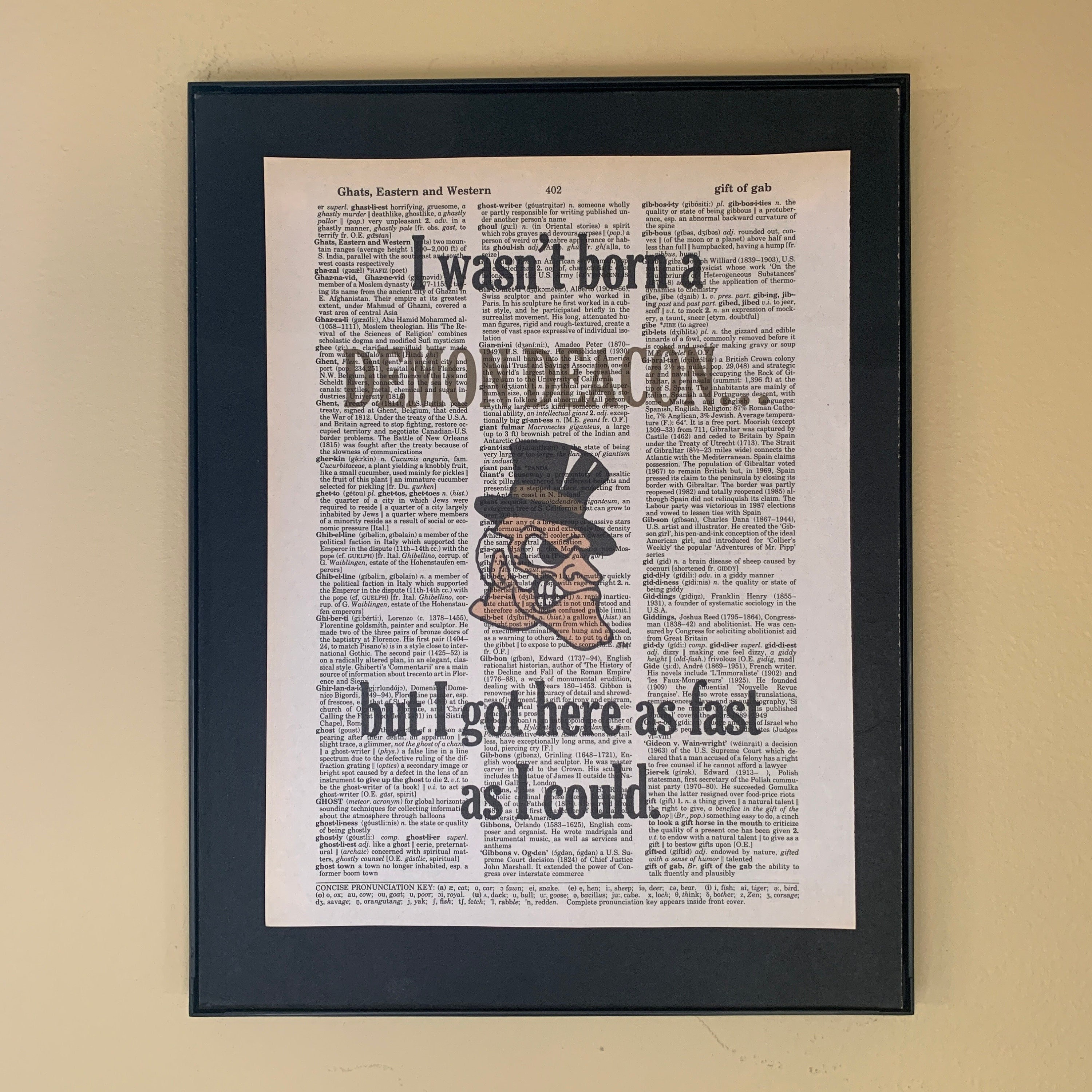 I Wasn't Born a Demon Deacon but I Got Here as Fast as I Could