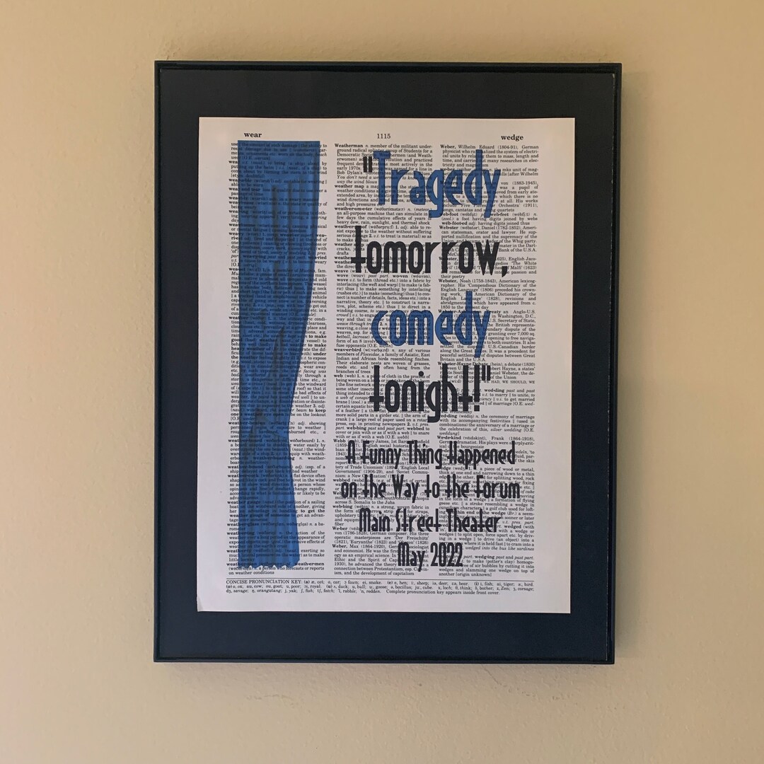 Custom Designed Opening Night Gift Theatre Gift Gifts for Actors Gifts