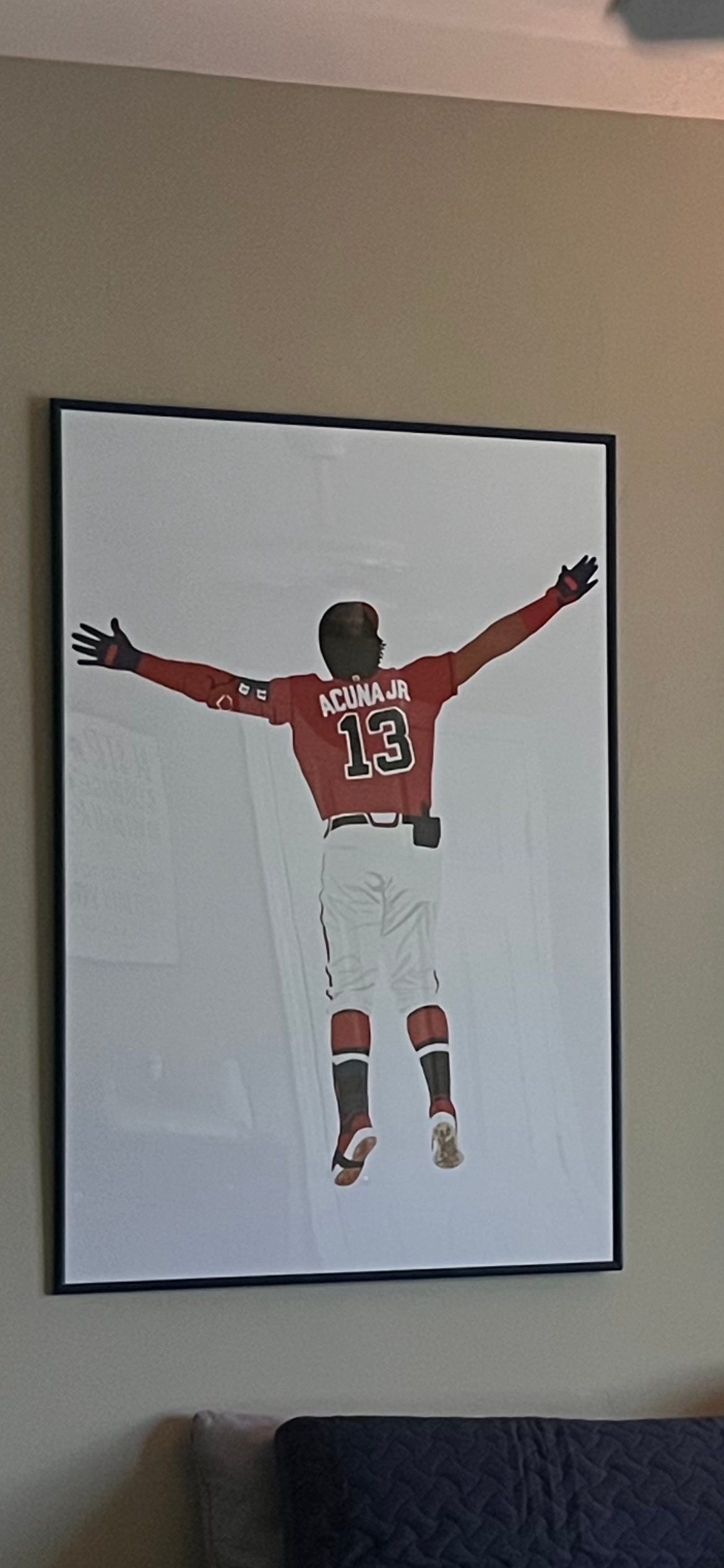 Atlanta Braves Ronald Acuna Poster Size Digital Print [instant Download ...