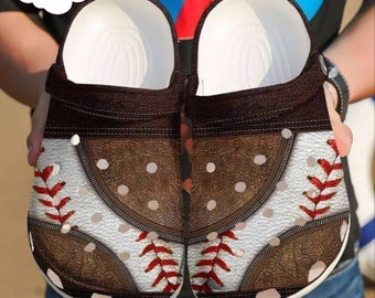 Scarpe da zoccoli classici per dipendenza da baseball, scarpe da zoccoli personalizzate comode per uomini e donne