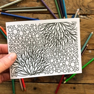 CARTÕES DE FELICITAÇÕES Doodles (1 cartão)