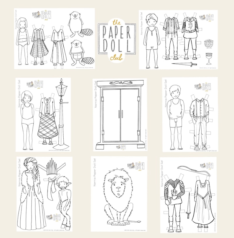 Narnia Wardrobe Paper Model Free Printable Papercraft Templates | Images and Photos finder