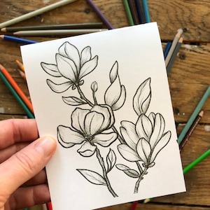 BIGLIETTI D&#39;AUGURI Floreali (2 biglietti)