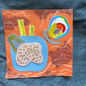 Mixed Media Collage on Paper