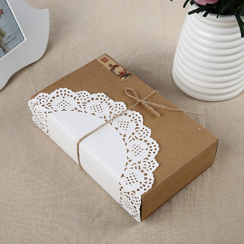 30pcslotBrown Kraft Paper Boxes Gift Craft Box Drawer Style Handmade Packaging Jewelry 20.2*12.5*5cm