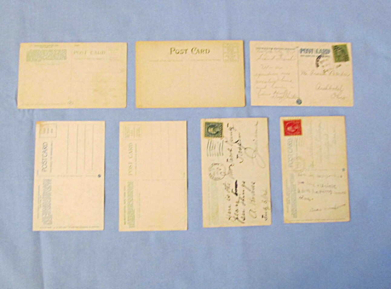 中華のおせち贈り物 City, York New Postcards, 1920s Seven Glossy Belmont Finish, コレクション