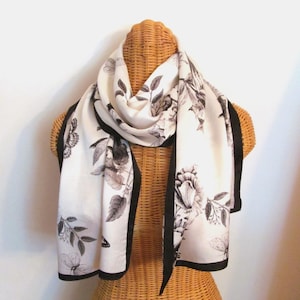 Rectangle Silk Scarf - Etsy