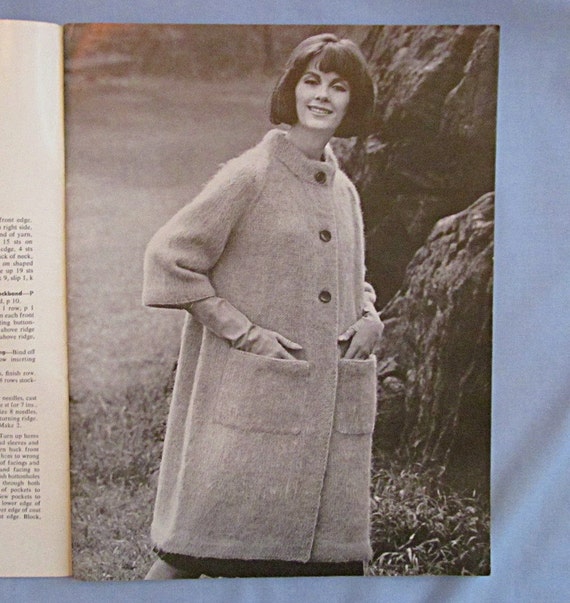 \u2018Smart Hand Knit Fashions\u2019 Dresses Coats Suits Knitting Patterns Booklet Vintage 1963