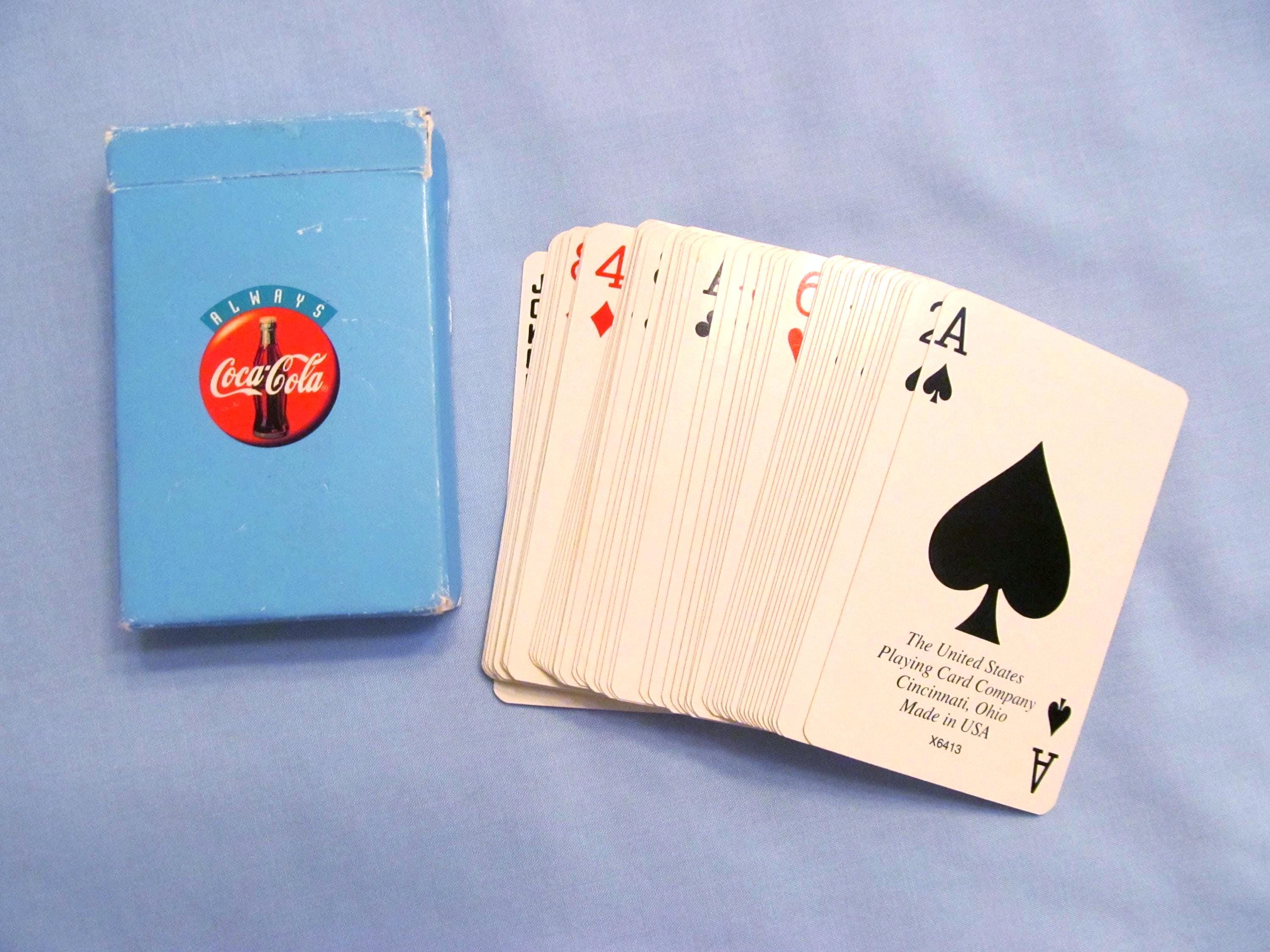 Good Taste コカ・コーラ ヴィンテージ トランプカードデッキ Coca Cola Playing Cards Rare - Etsy