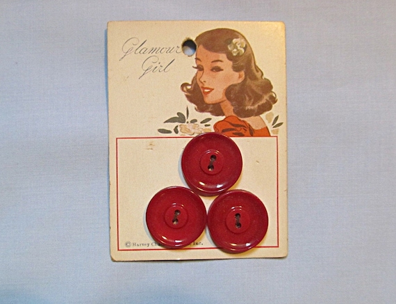 Red Buttons  New crafts, Red button, Red