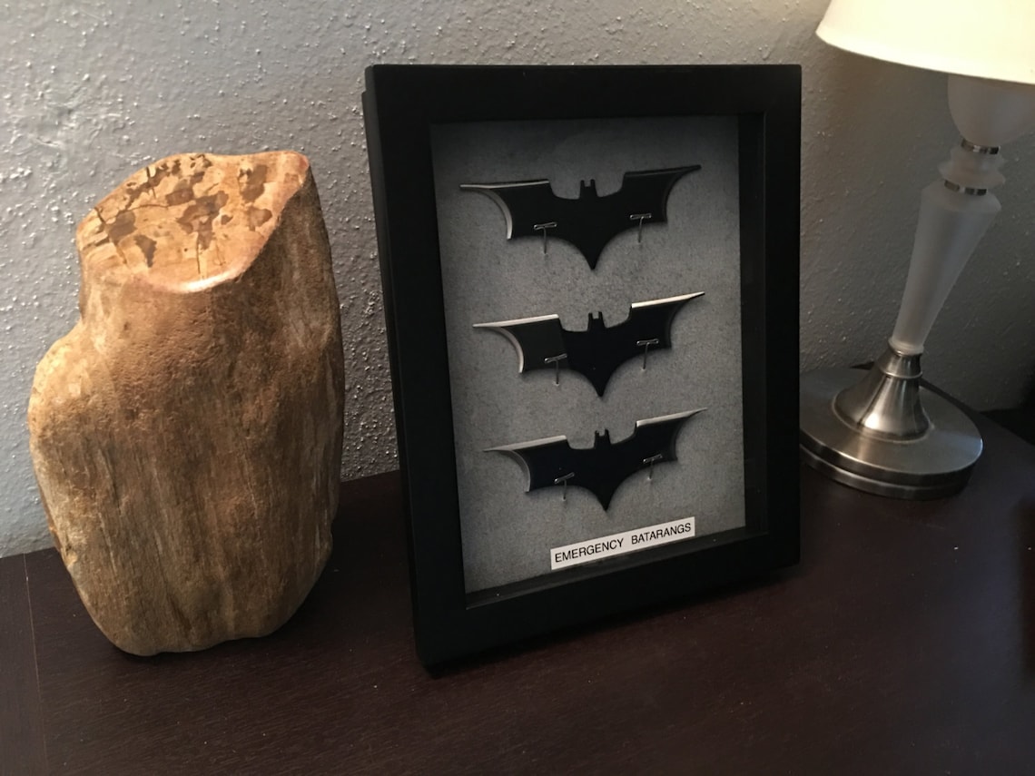 Emergency Batarangs Wallmount Display