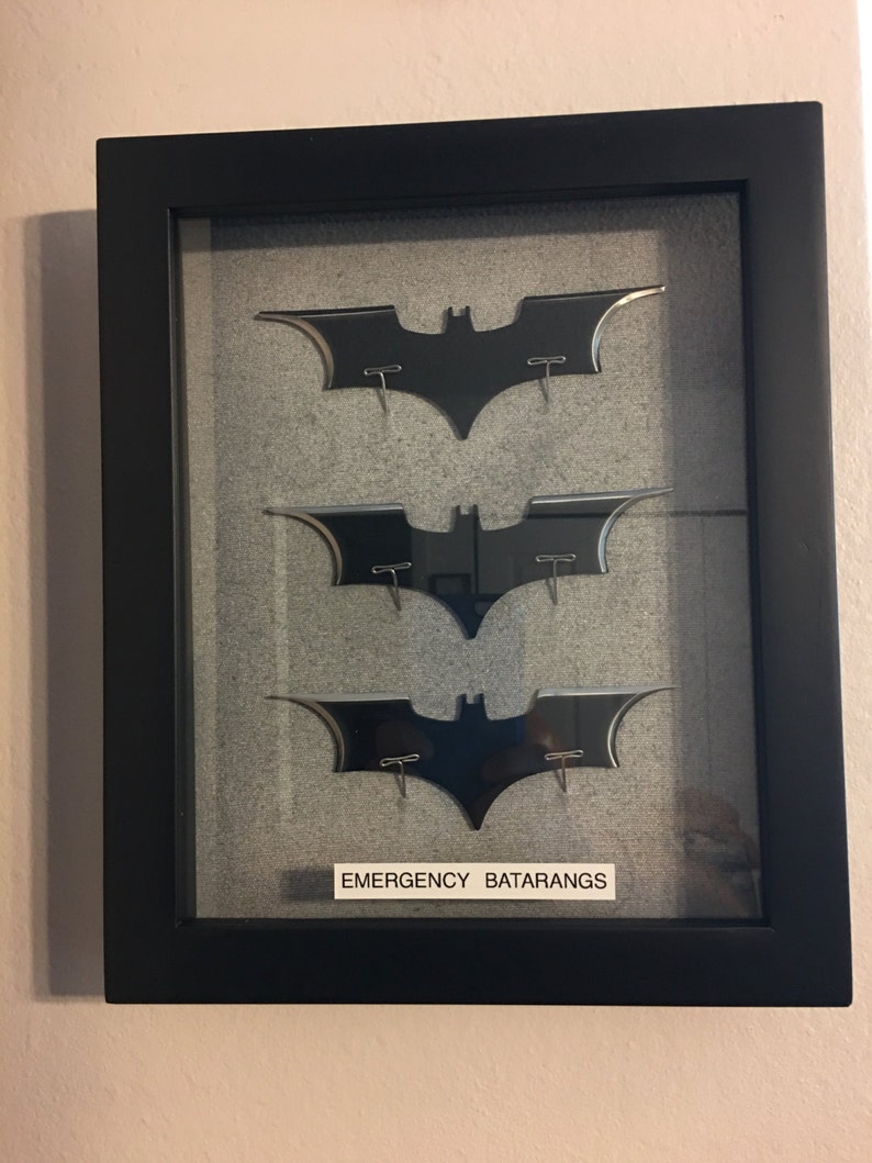 the noble collection batman batarang and display