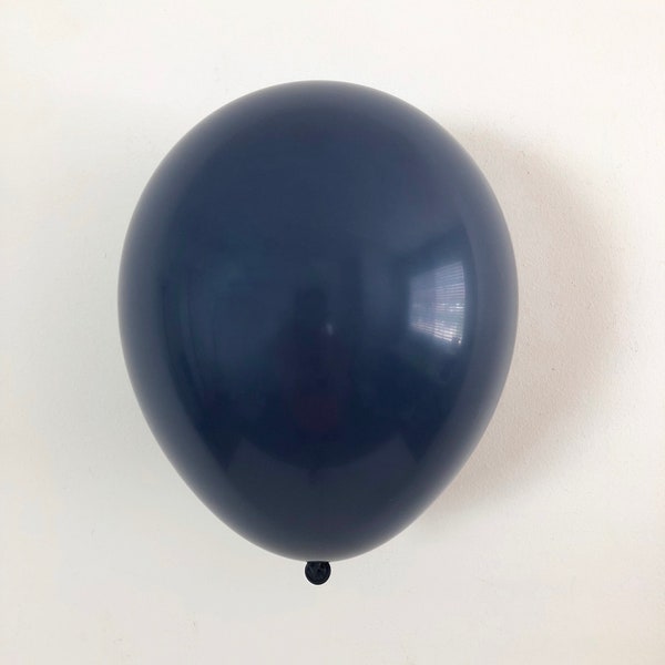 Navy Latex Balloon Matte Navy 11 inch Balloons Navy  Balloons Navy Wedding Navy Baby Shower Navy Blue Bridal Shower Navy Blue Party Decor