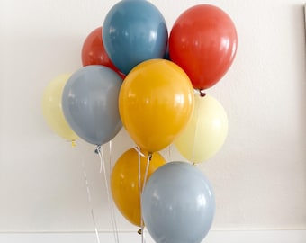 Boho Rainbow Balloon Pack: Retro Party Decorations