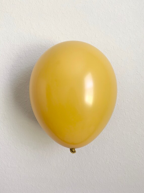 Mustard Latex Balloon Mustard 11 inch Balloons Mustard Yellow Balloons Mustard Wedding Mustard