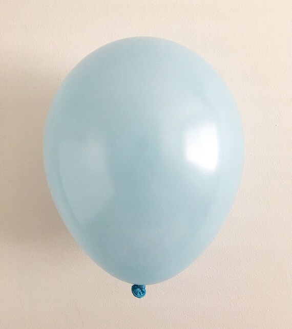 Light blue balloons hotsell