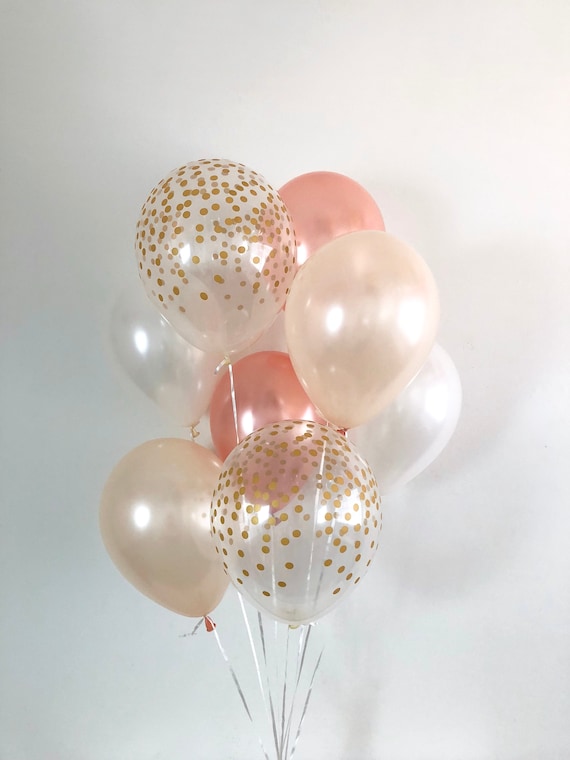 Bougie anniversaire 1 AN - rose gold - MODERN CONFETTI