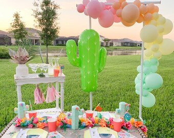Balloon Garland Fiesta DIY Balloon Garland Kit Rainbow Party Pastel Party Taco Bout Party Fiesta Party Unicorn Party Llama Party