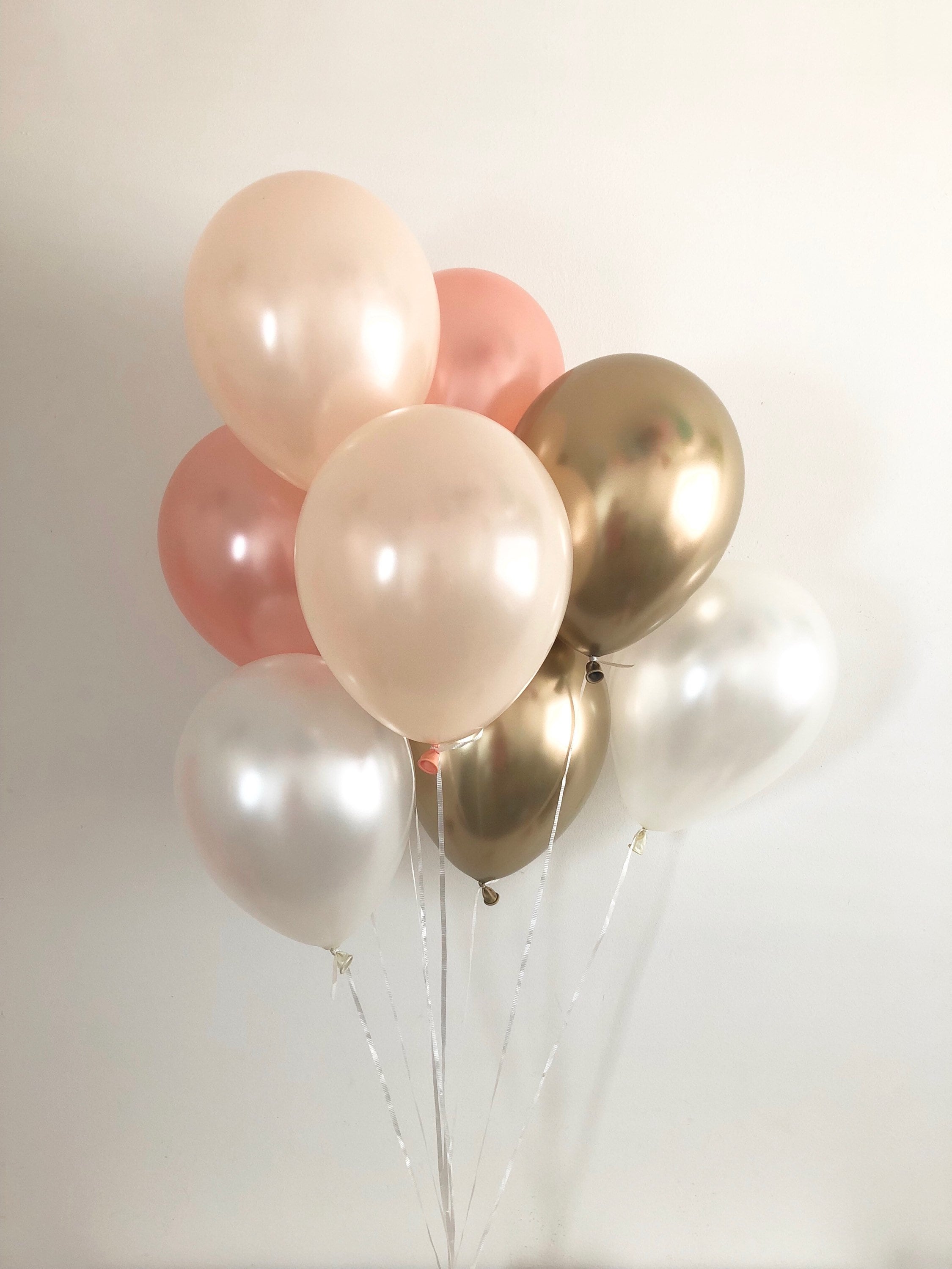 Ballons Anniversaire Rose Gold Kit Décorations Anniversaire Happy