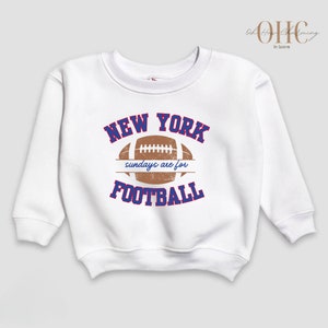 Toddler Ny Giants Sweatshirt Etsy