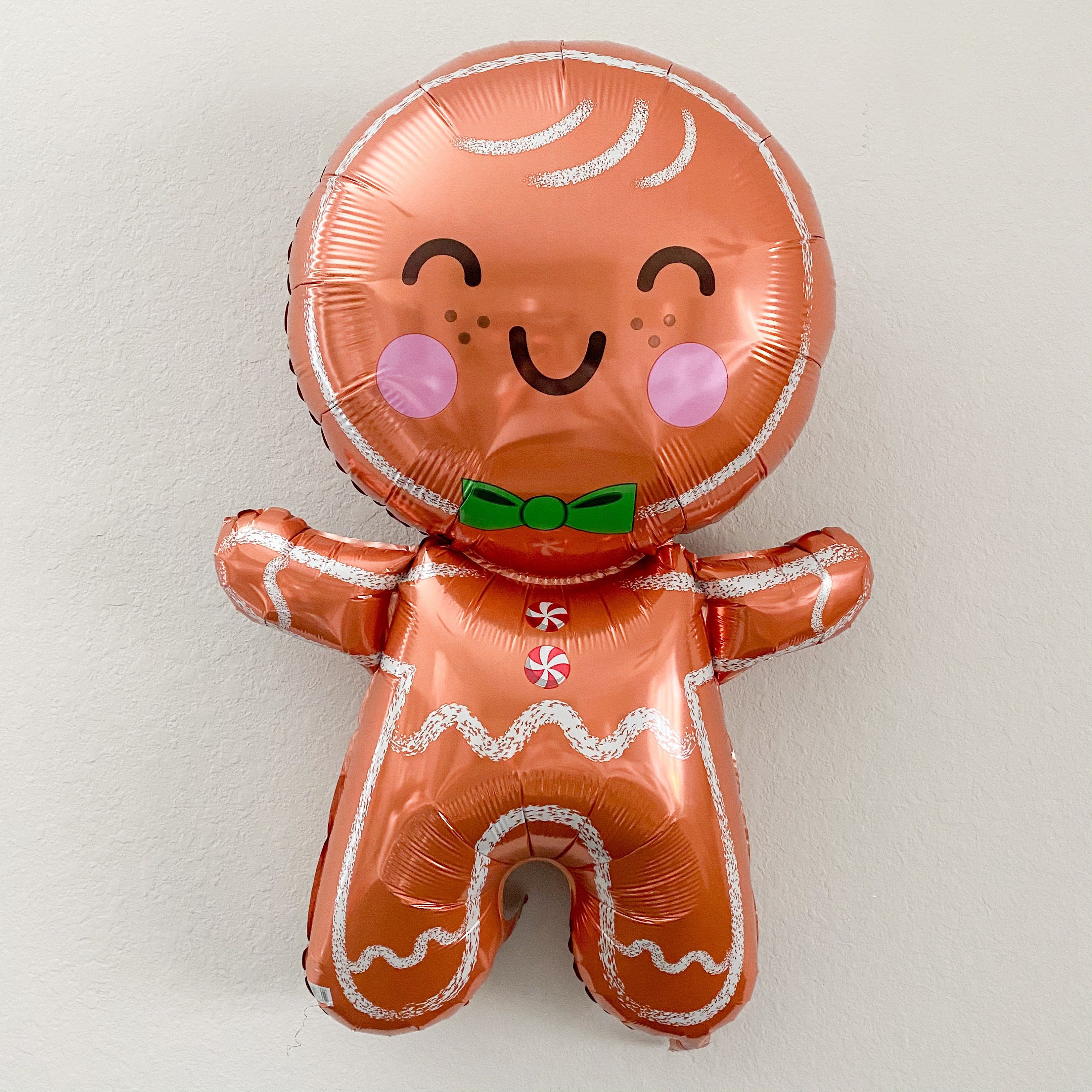 Christmas Mylar Balloons: Santa, Snowman, Reindeer, Gingerbread