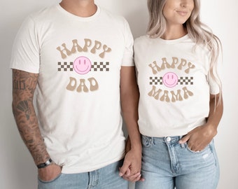 One Happy Babe One Happy Mama One Happy Dad Family Birthday Shirts One Happy Girl Party Cool Girl Party Happy Girl Boho Party Neutral Happy