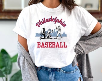 Philadelphia Baseball Tshirt Philly Baseball Tee Shirt Game 