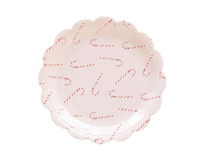Pink Christmas Tree Plates Etsy