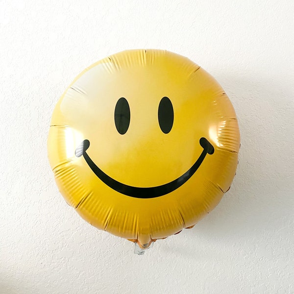 Smiley Face Balloon Groovy Party Retro Party Groovy One Two Groovy Groovy Baby 70s Party Baby in Bloom One Happy Dude One Groovy Dude Smiley