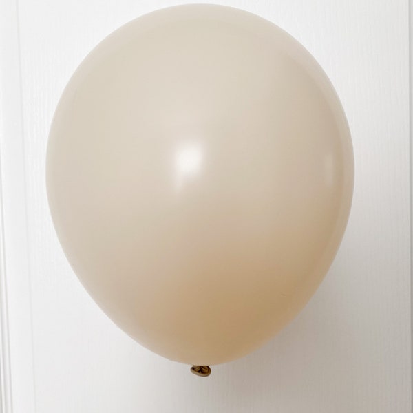 White Sand Latex Balloon White Sand 11 inch Balloons Neutral Balloons Wedding Bridal Shower Party Decor Neutral Balloons Baby Shower