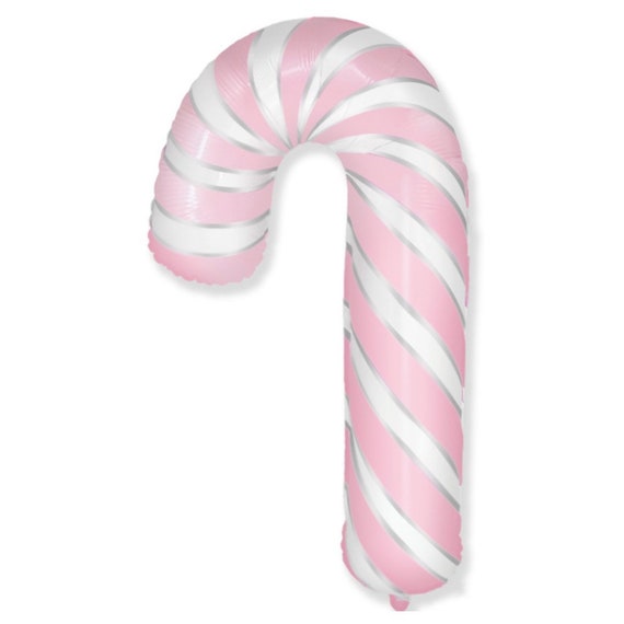 Pink Candy Cane Balloon Nutcracker Party Sugarplum Fairy Party Pink