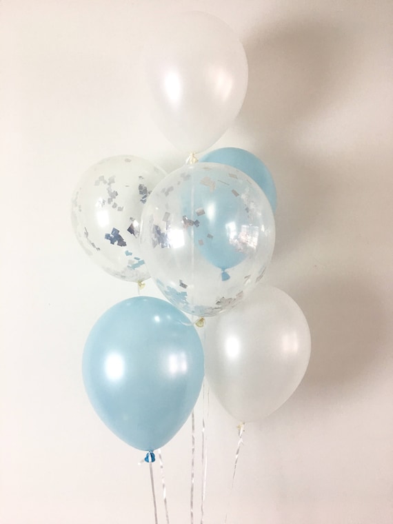 UK CONFETTI LATEX BALLOONS Helium Pearl Balloon Set Hen Party Birthday Christmas