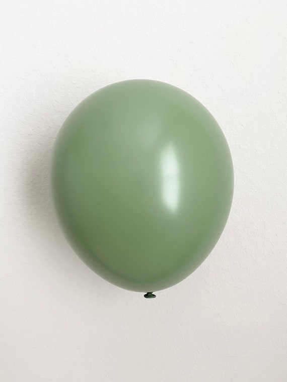 Eucalyptus Latex Balloon Eucalyptus Balloons Sage Wedding Sage Bridal Shower Green Balloons Eucalyptus Shower Wedding Sage Green Decor Il_570xn