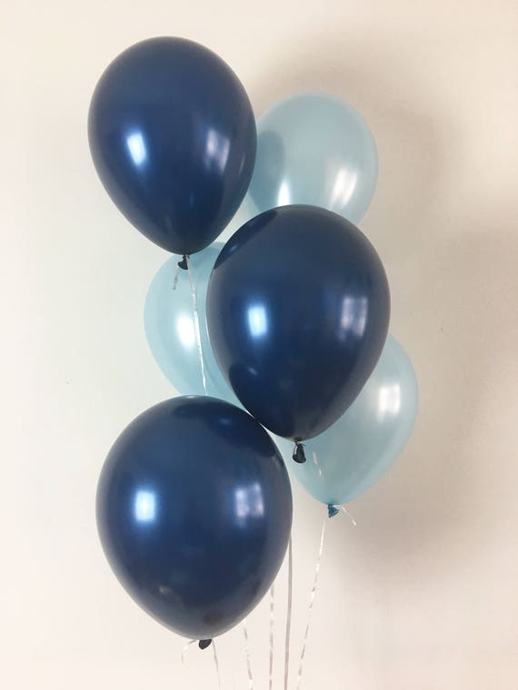 Light Blue Navy Latex Balloons Navy Balloons Navy and Blue First Birthday  Royal Prince Boy Baby Shower Nautical Theme Navy Blue Balloons -  Canada