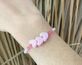 Kids Valentine’s Day Bracelet | Little Sweetheart Party Favor, Beaded Bracelets, Gifts for Girls, Bachelorette Bracelets, Heart Bracelet Il_170x135
