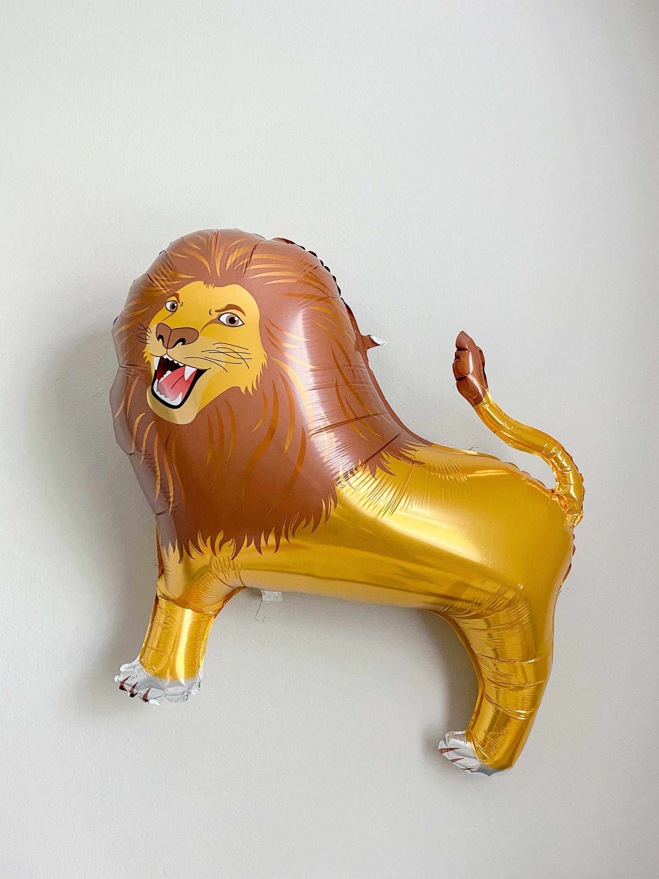 Lion Balloon Animal Balloons Safari Baby Shower Tropical Party - Etsy