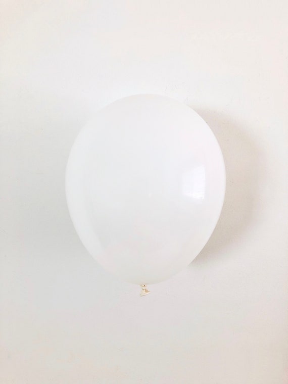 White Latex Balloon White 11 inch Balloons White Balloons White Wedding White Baby Shower White Bridal Shower White Party Decor Il_570xn