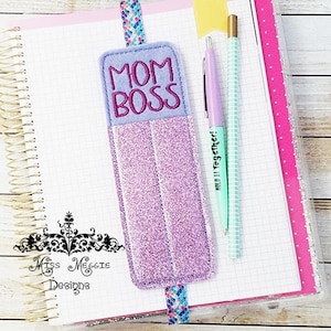 Kalender 2 Stift Halter Mama Chef ITH Stickerei Design-Datei