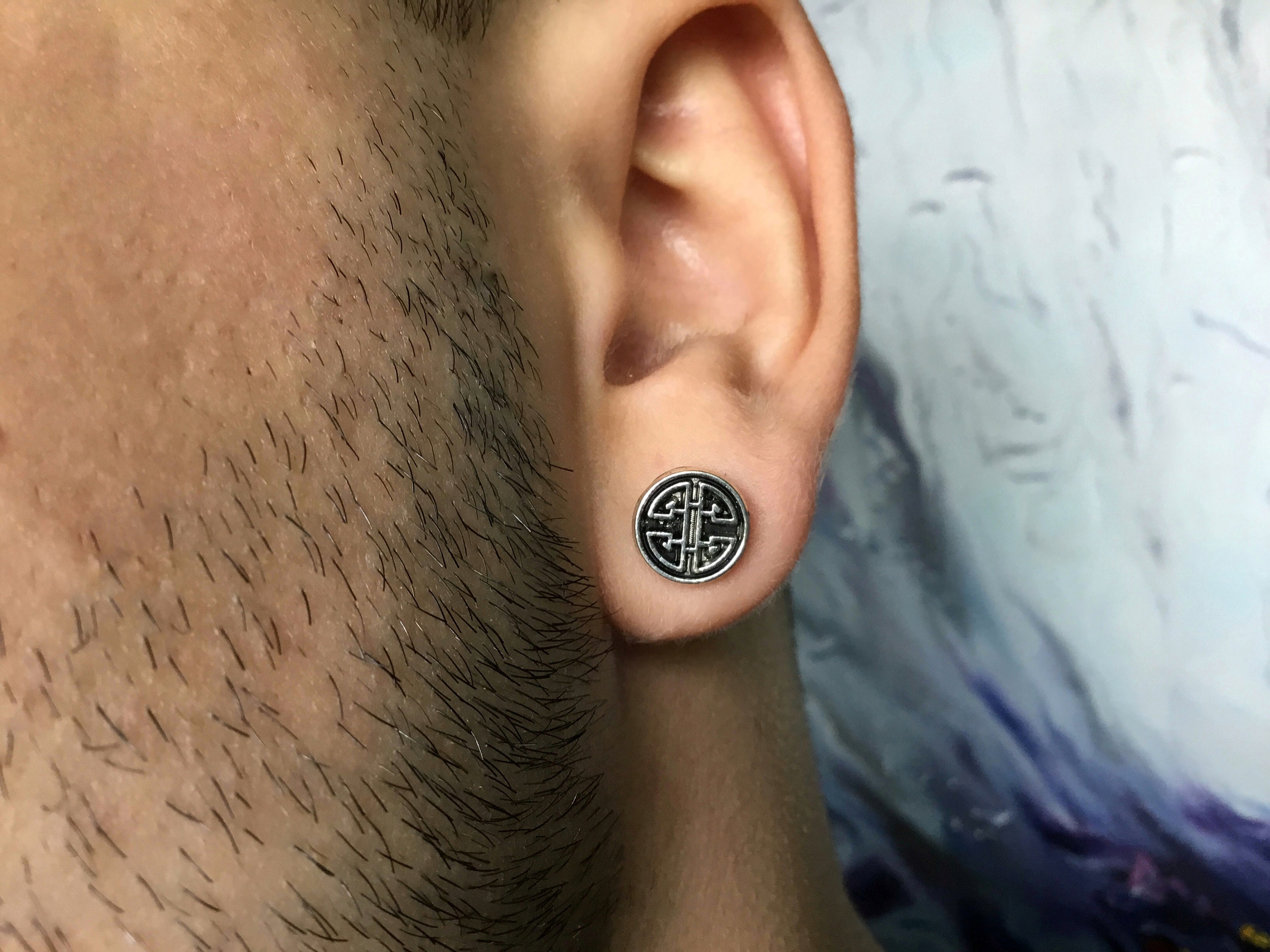 Mens celtic earrings deals