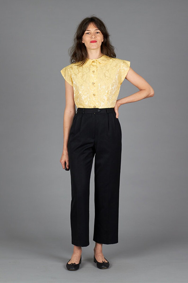 50s Gold Blouse image 3