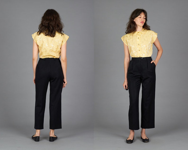 50s Gold Blouse image 4