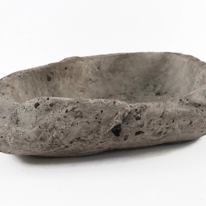 Concrete Rock Planter, Concrete Planter, Succulent Rock Planter, Concrete Succulent Rock Planter Pot, Rock Planter Pot
