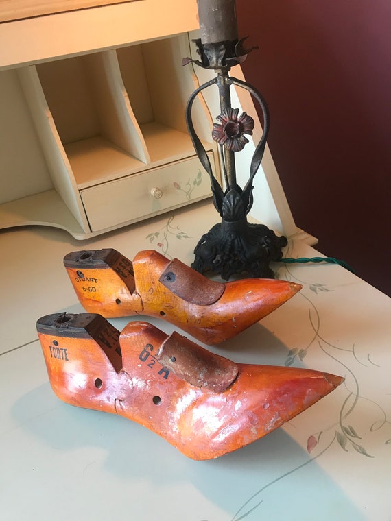 Camillas de zapatos vintage Árboles de zapatos Zapatos Plantillas y accesorios Hormas 