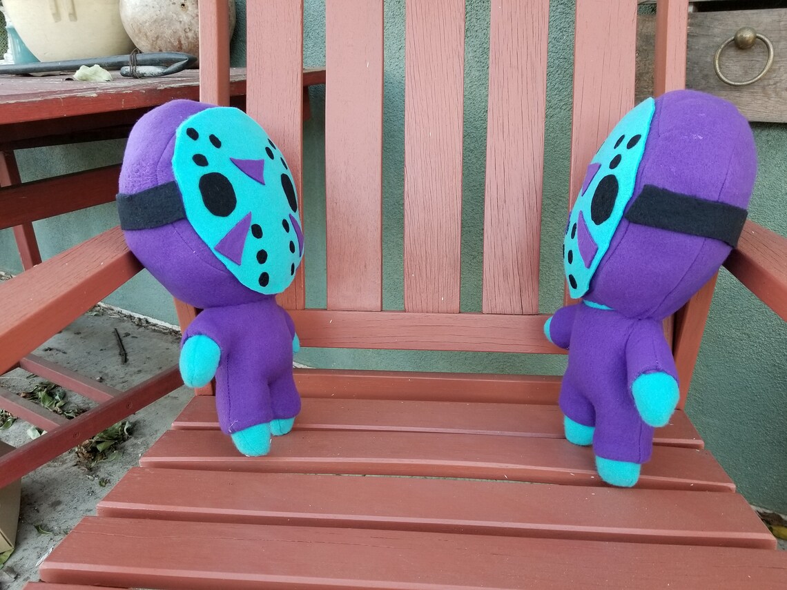 Retro Jason Voorhees Plushies Etsy