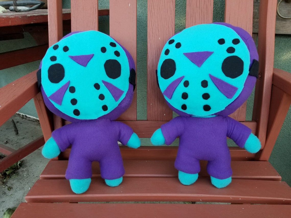 Retro Jason Voorhees Plushies Etsy